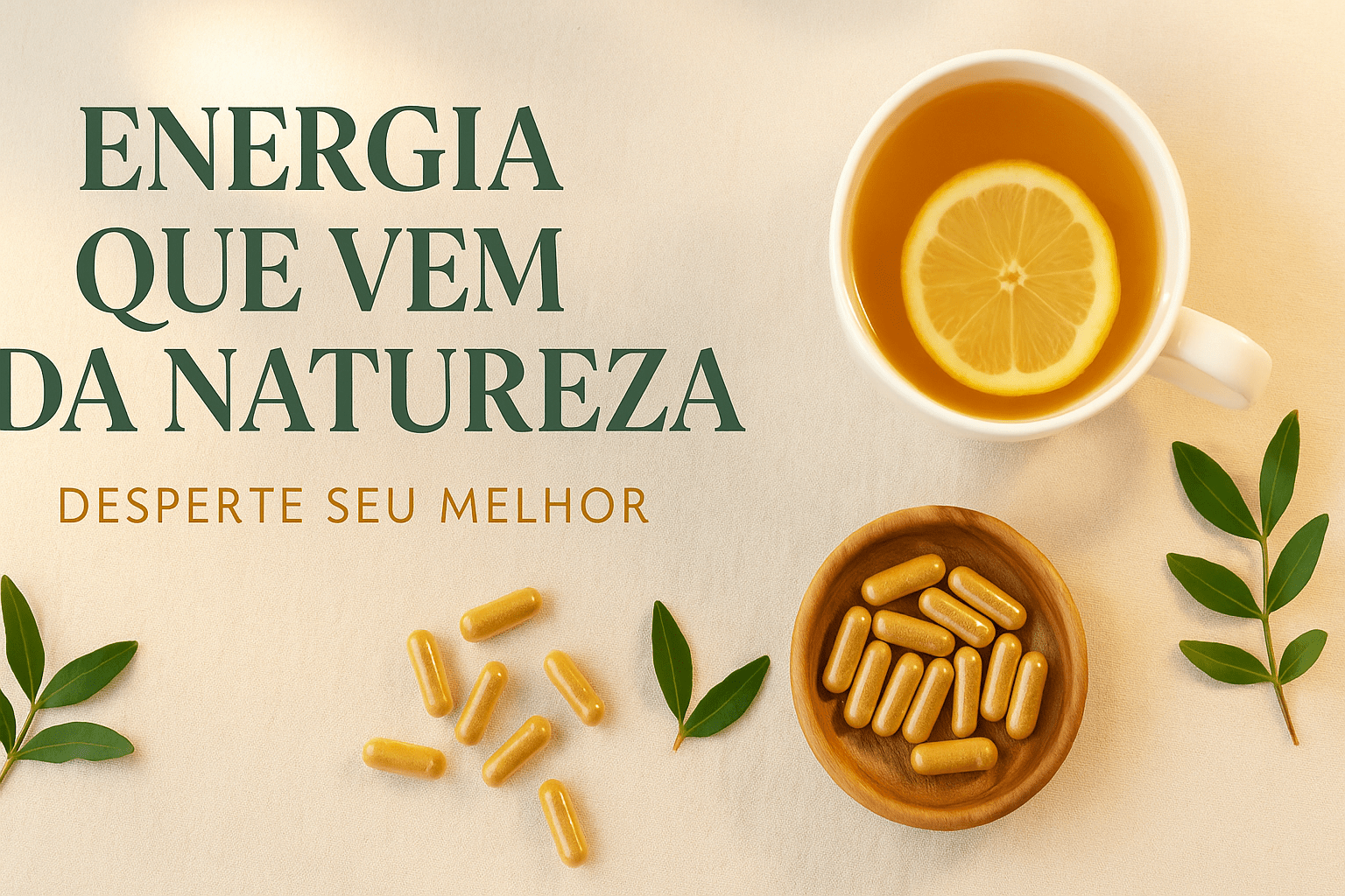 “Desperte sua energia natural