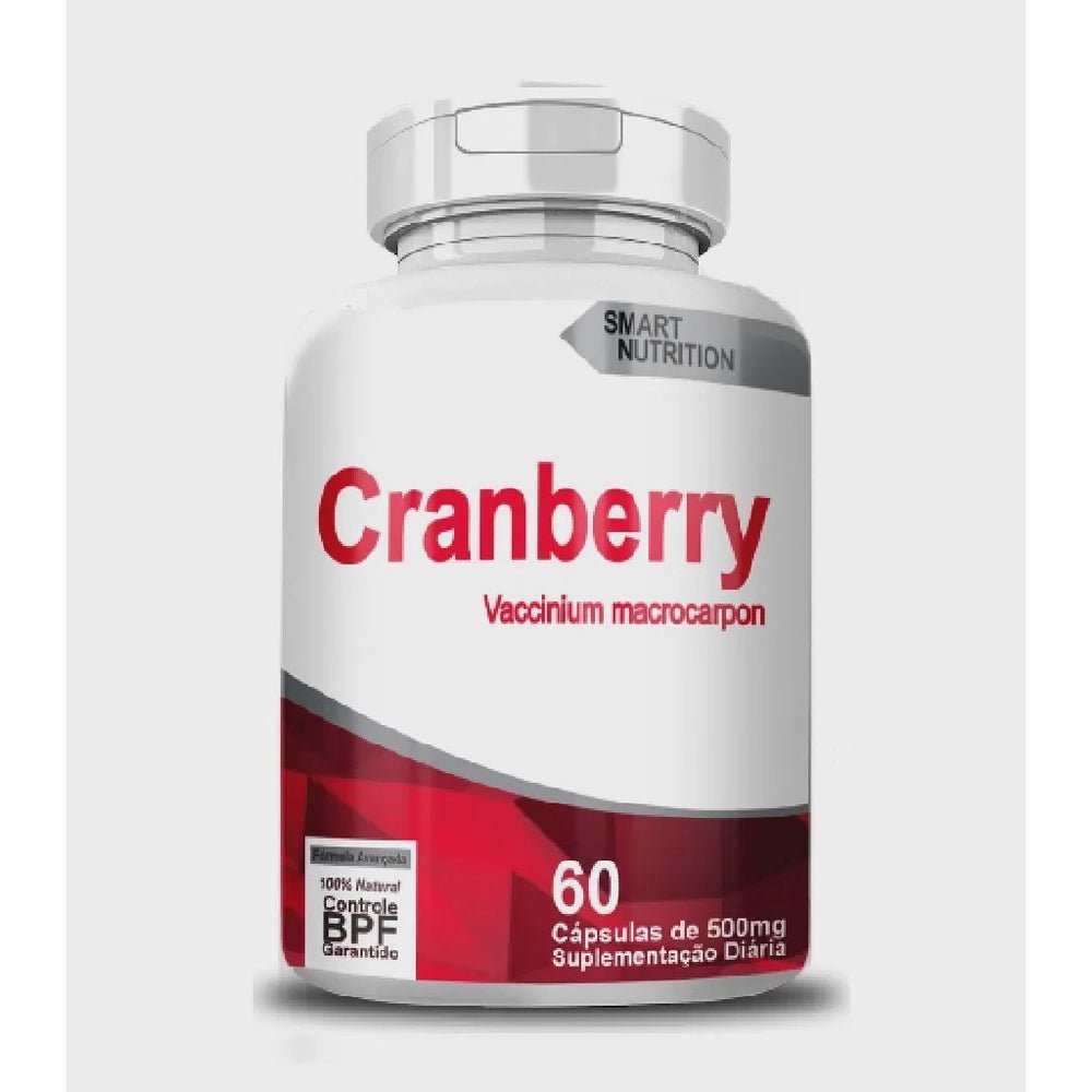 Cranberry 500mg – 60 Cápsulas – Saúde Urinária e Antioxidante Natural — produto Mille Grani (imagem ilustrativa)