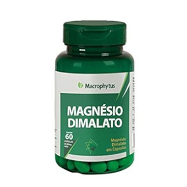 Magnésio Dimalato 400 mg – 60 Cápsulas – Energia, Relaxamento Muscular e Saúde Integral — produto Mille Grani (imagem ilustra