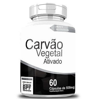 Carvão Vegetal Ativado 500 mg – 60 Cápsulas – Alívio de Inchaço, Gases e Digestão — produto Mille Grani (imagem ilustrativa)