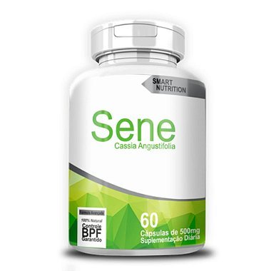 Sene 500 mg – 60 Cápsulas – Trânsito Intestinal Natural e Alívio Confiável — produto Mille Grani (imagem ilustrativa)