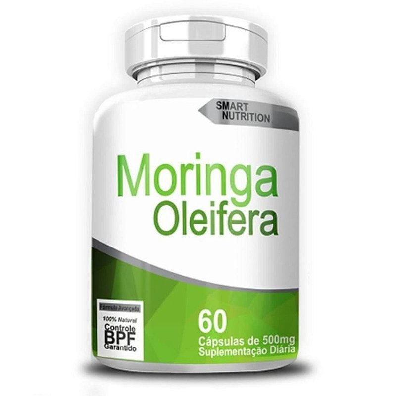 Moringa Oleifera 500 mg – 60 Cápsulas – Antioxidante, Energia e Bem-Estar Natural