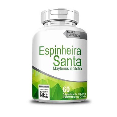 Espinheira Santa 500 mg – 60 Cápsulas – Saúde Digestiva e Proteção Gástrica — produto Mille Grani (imagem ilustrativa)