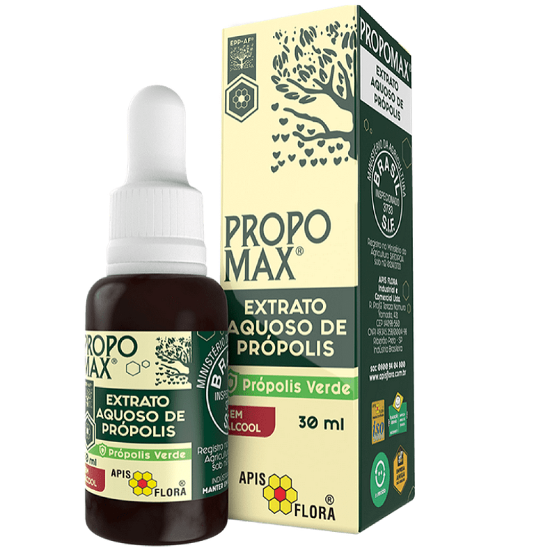 Extrato Sem Álcool de Própolis Verde 30 ml – Imunidade, Antioxidante e Ação Antimicrobiana — produto Mille Grani (imagem ilus