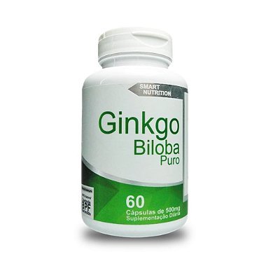Ginkgo Biloba 500 mg – 60 Cápsulas – Circulação e Cognição — produto Mille Grani (imagem ilustrativa)