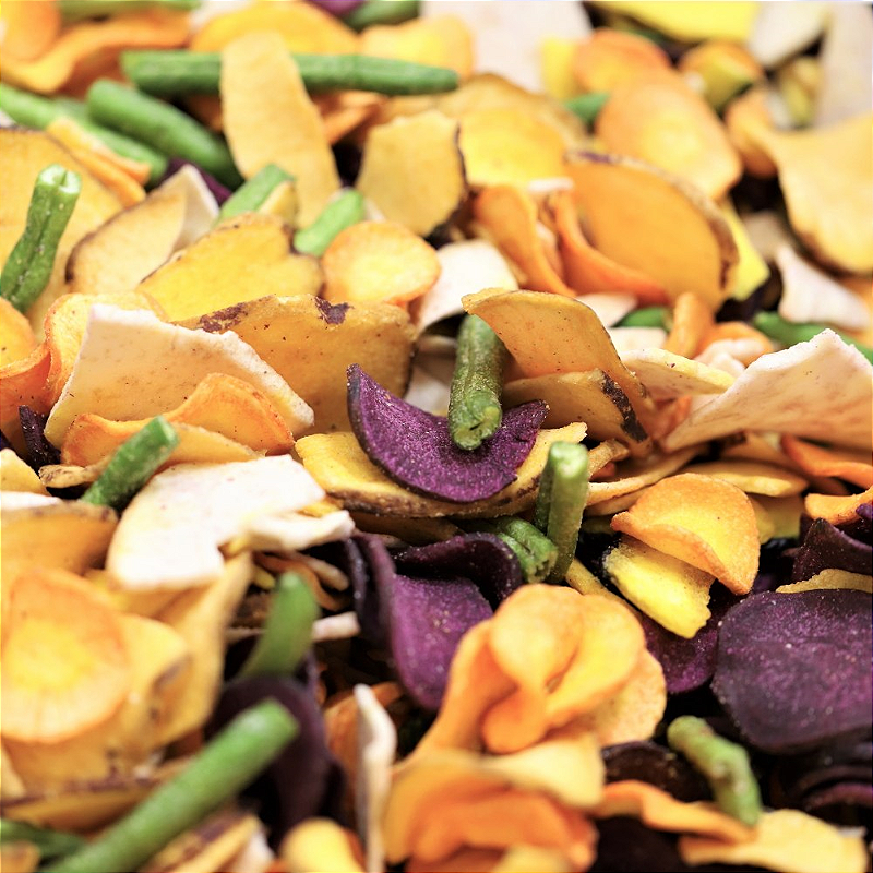 Mix de Vegetais 100g – Nutrição e Sabor em Cada Crocância!