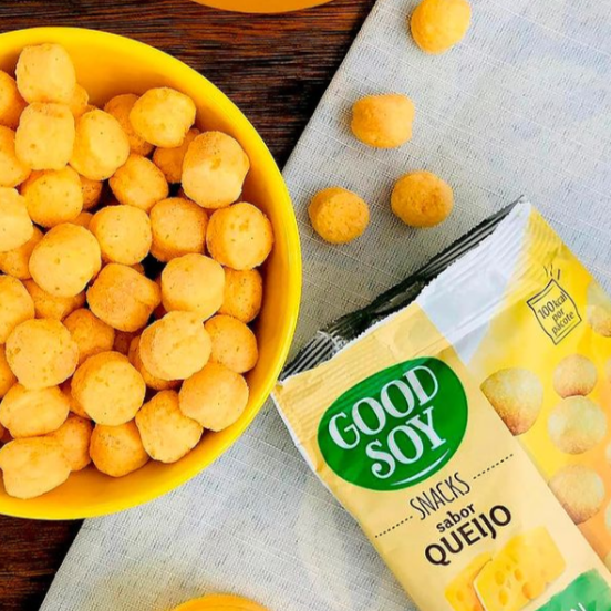 Snack Soja sabor Queijo 25g - Good Soy