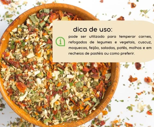 Tempero Chimichurri Sem Pimenta 100g – Sabor Intenso e Natural para Seus Pratos!