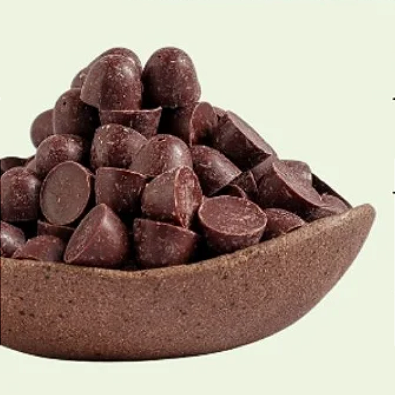 Gotas Chocolate Amargo 50% Cacau 100g – Sabor Intenso e Benefícios para Sua Saúde!