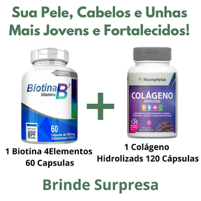 Pele Jovem, Cabelos Fortes e Unhas Saudáveis – O Combo Perfeito para Sua Beleza!