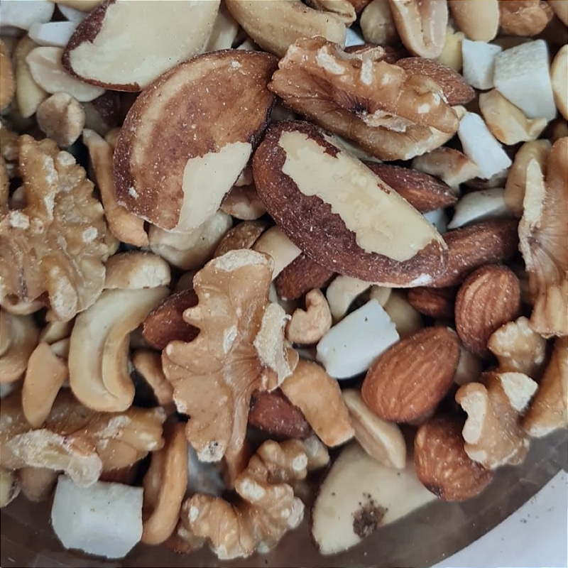 Mix de Castanhas e Coco 100g – Crocância e Nutrição em Cada Mordida!