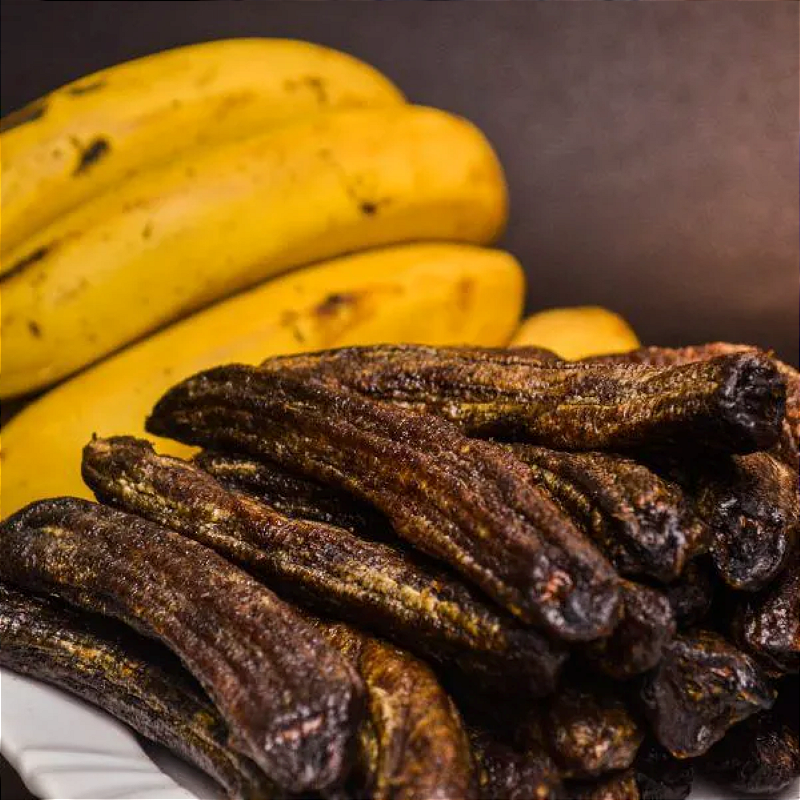 Banana Passas Inteira 100g - Aproveite o Sabor e Benefícios da Banana Passa!