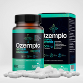 Ozempic Fibras & Fitonutrientes 2000mg – 120 Cápsulas – Saciedade e Equilíbrio Natural