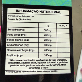 Ozempic Fibras & Fitonutrientes 2000mg – 120 Cápsulas – Saciedade e Equilíbrio Natural