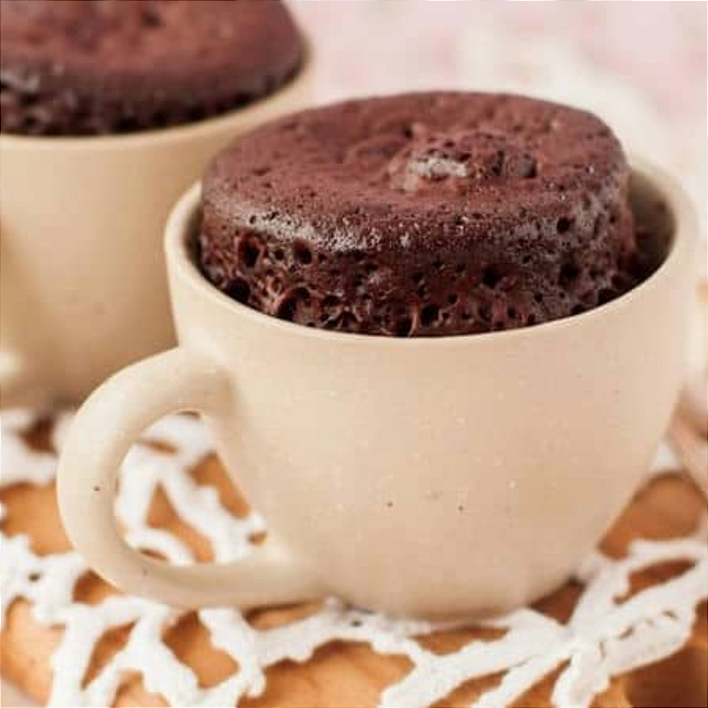 Bolo de Caneca de Chocolate 50% – Praticidade, sabor e aquele toque especial de chocolate!