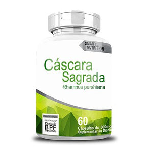 Cáscara Sagrada 500 mg – 60 Cápsulas – Regularidade Intestinal Natural