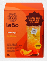 Chá Leão Pêssego 20g | A Versatilidade de um Chá que Transforma Qualquer Momento