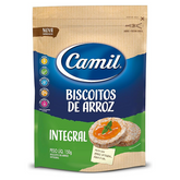 Biscoitos de Arroz Integral 150g - Camil