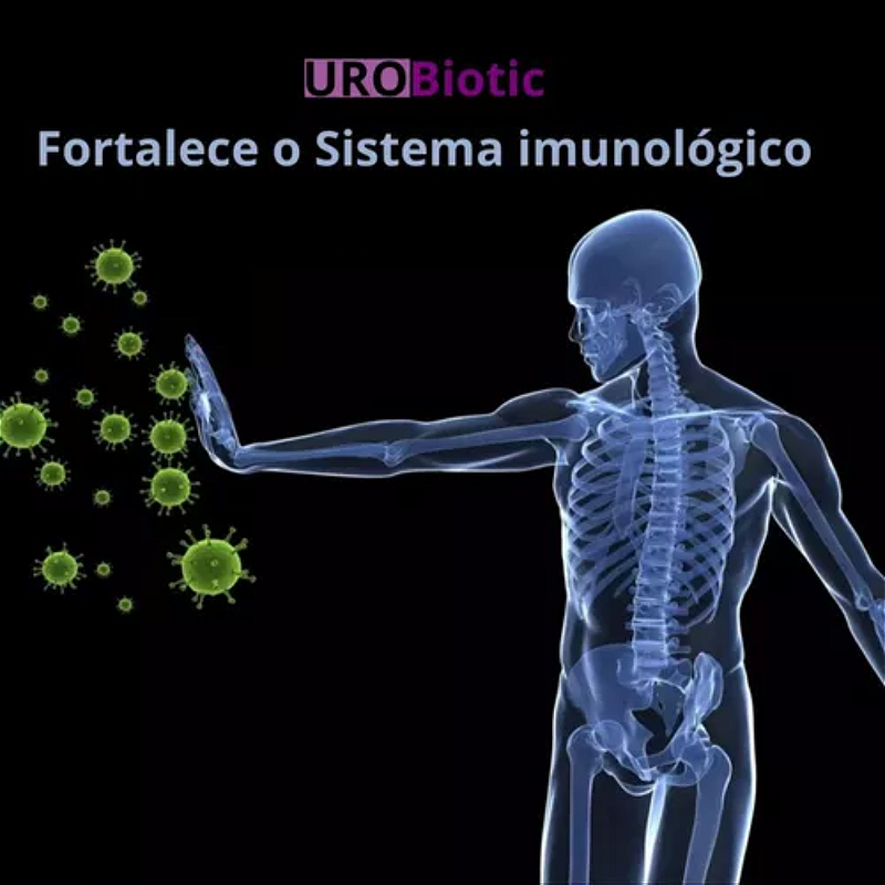 Uro Biotic 600 mg – 60 Cápsulas – Suporte Natural para Saúde Urinária
