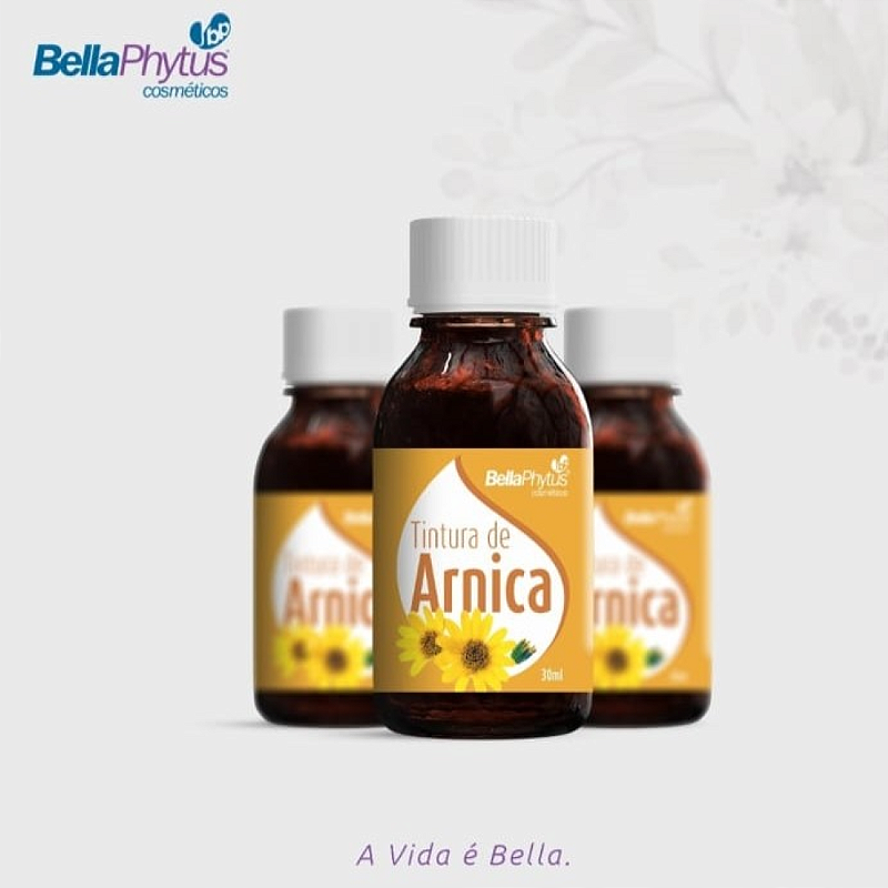 Tintura de Arnica 30ml - Bella Phytus: Alívio Rápido para Dores e Inflamações - Mille Grani