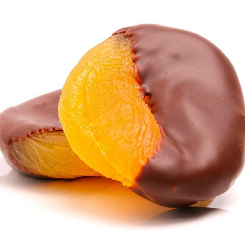 Damasco com Chocolate 70% Vegano 100g - Sabor e Saúde em Cada Mordida!