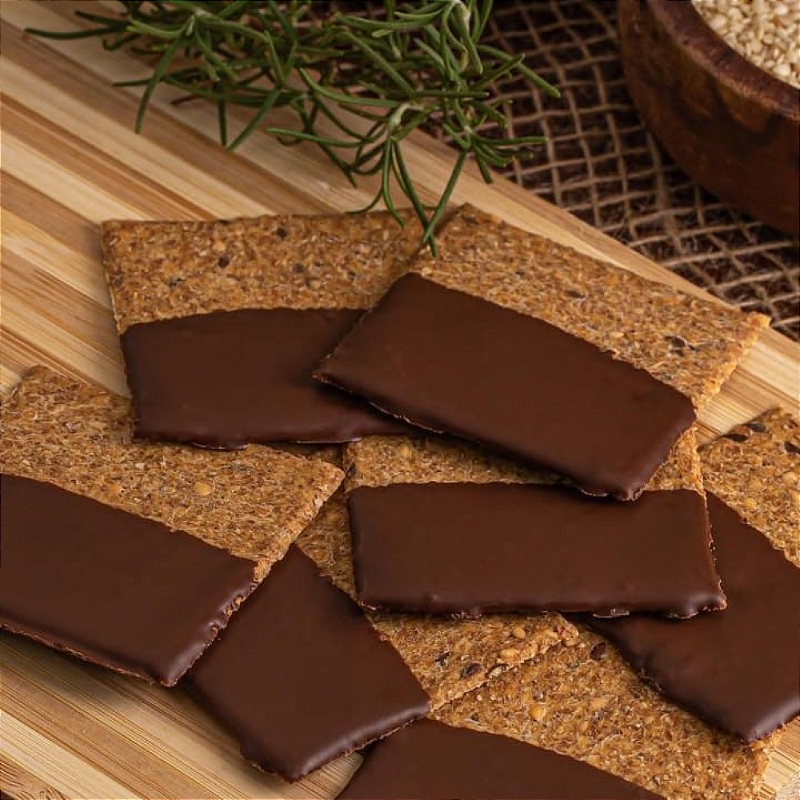 Fibratto Cravo Canela e Chocolate 100g - Crocância e sabor irresistível!
