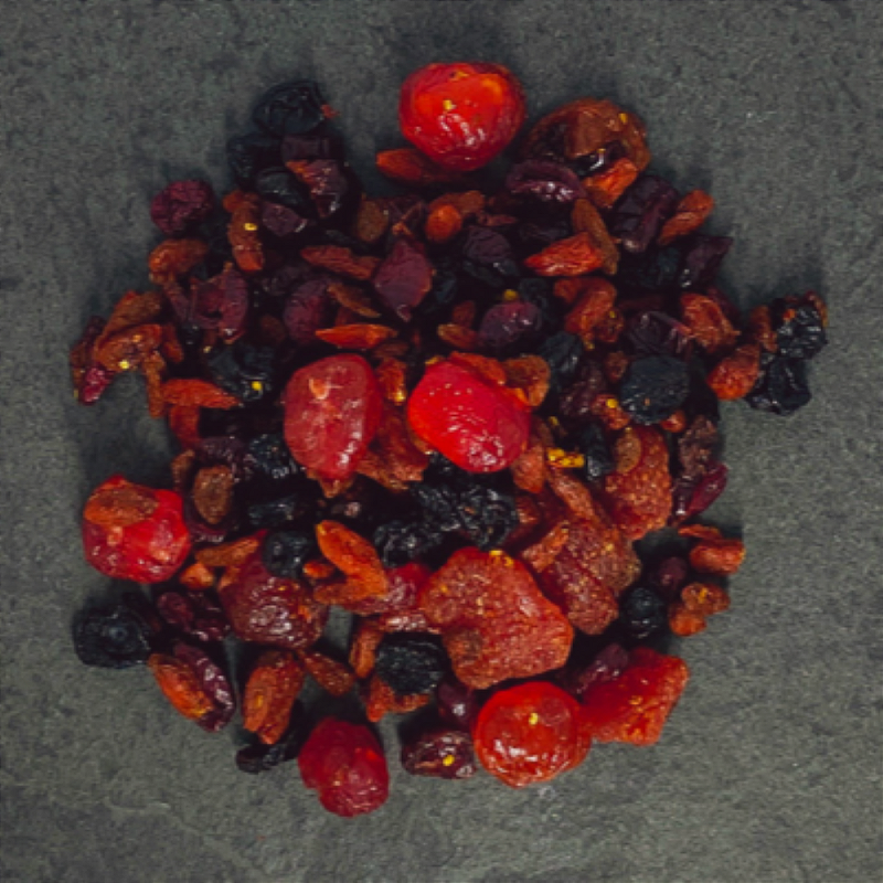 Mix de Frutas Vermelhas Desidratadas 100g – Sabor, Nutrição e Praticidade no Seu Dia!