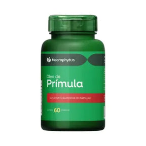 Óleo de Prímula 500 mg – 60 Cápsulas – Conforto Feminino e Pele Radiante