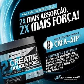Creatine Double Force 150g - Body Action - Mais Força, Explosão e Resistência nos Treinos!