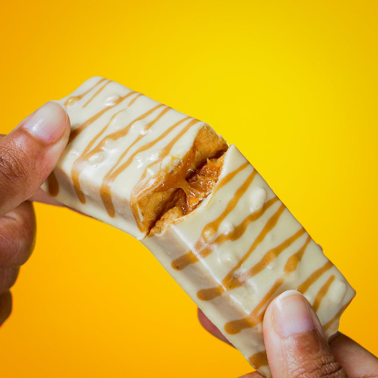 Barra de Proteína sabor Banoffee 60g Bold - Transforme seu treino e sua alimentação!