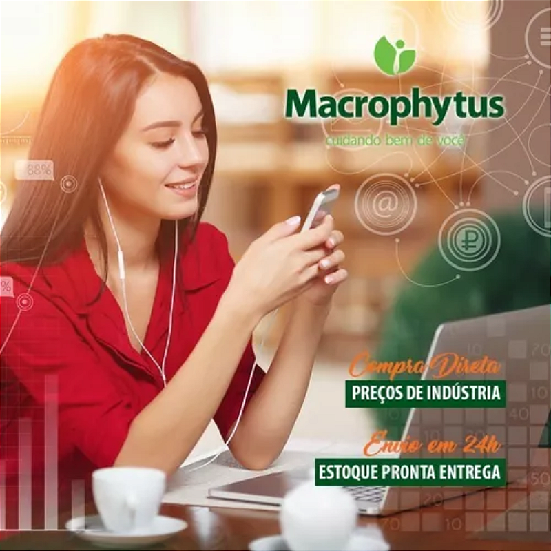 Macro Gerin 1400 mg – 30 Cápsulas – Polivitamínico + Ômega 3 Completo