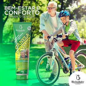 Pomada Canela de Velho 150g – Alívio Rápido para Dores Musculares e Articulares - Bio Instinto