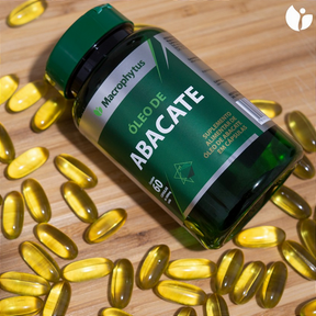 Óleo de Abacate 1 000 mg – 60 Cápsulas – Gorduras Saudáveis e Antioxidante Natural