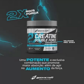 Creatine Double Force 150g - Body Action - Mais Força, Explosão e Resistência nos Treinos!