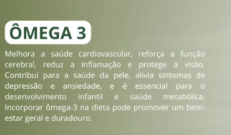 Ômega-3 1 000 mg – 120 Cápsulas – Saúde Cardiovascular, Mental e Antioxidante