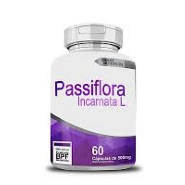 Passiflora 500 mg – 60 Cápsulas – Reduza a Ansiedade e Melhore o Sono com Calmaria Natural