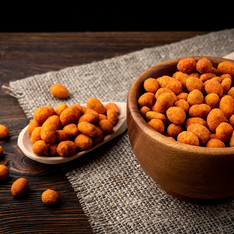 Amendoim Coberto Mostarda e Mel 100g – Crocância e Sabor em Perfeita Harmonia!