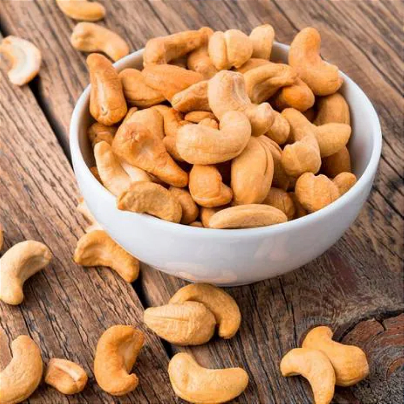 Castanha de Caju Torrada Sem Sal 100g | A Melhor Castanha da Natureza, Pronta para o Consumo e Cheia de Benefícios