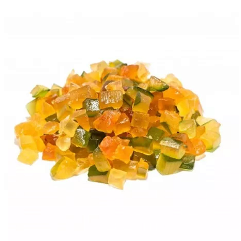Frutas Cristalizadas 100g - O Sabor Tradicional que Transforma Suas Receitas!
