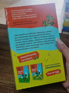 Tereré Erva Mate Sabor Abacaxi 500g - Leão