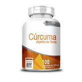 Cúrcuma (Açafrão da Terra)  500 mg – 100 Cápsulas – Antioxidante e Bem-Estar Natural
