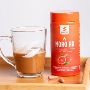 Moro HD Laranja Moro + Cromo – 60 Cápsulas – Metabolismo e Saciedade