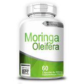 Moringa Oleifera 500 mg – 60 Cápsulas – Antioxidante, Energia e Bem-Estar Natural