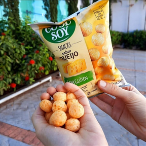 Snack Soja sabor Queijo 25g - Good Soy