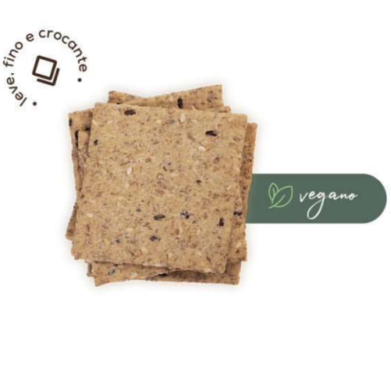 Fibratto 100% Integral 100g – O Biscoito Integral Crocante e Saudável para Seu Lanche!
