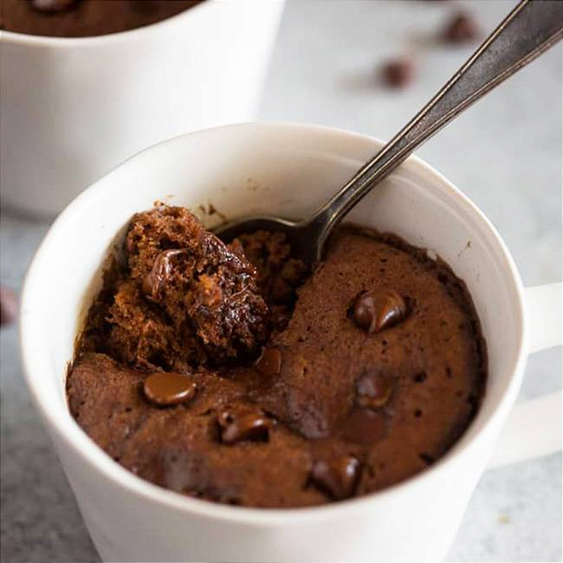 Bolo de Caneca de Chocolate 50% – Praticidade, sabor e aquele toque especial de chocolate!