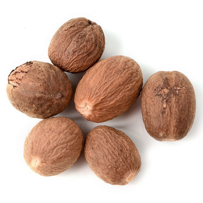 Noz Moscada Grão 100g – Sabor e Saúde em Cada Raspada
