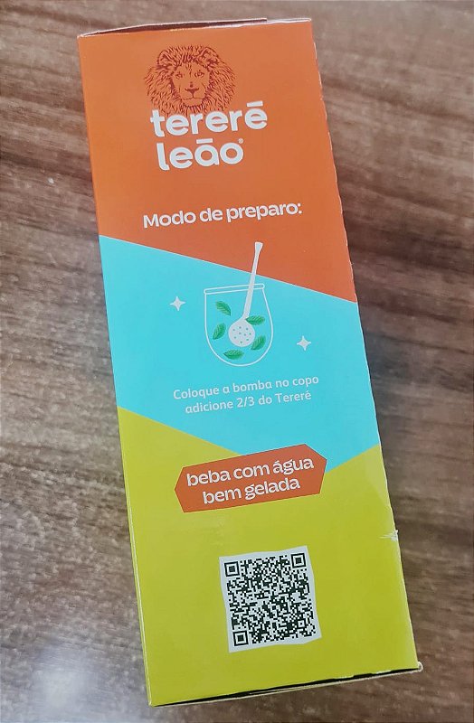 Tereré Erva Mate Sabor Abacaxi 500g - Leão