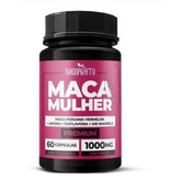 Maca Mulher 1000 mg – 60 Cápsulas – Equilíbrio Hormonal e Energia Feminina