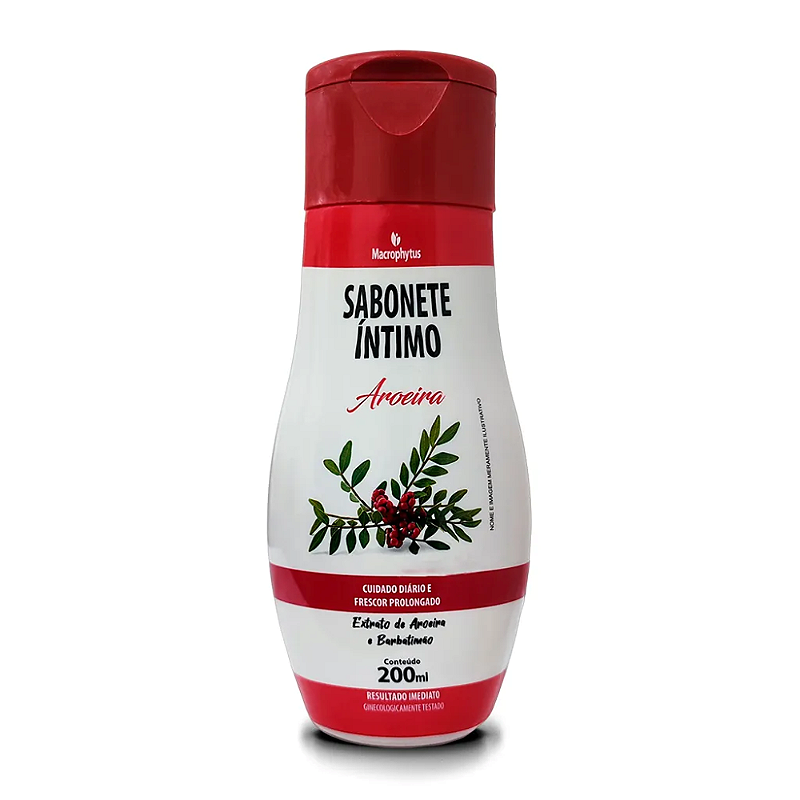 Sabonete Íntimo Aroeira 200ml - Proteção, Equilíbrio e Frescor Diário
